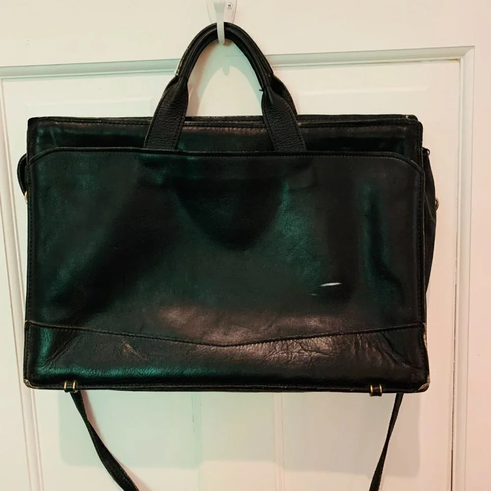Schlesinger Brothers Leather Briefcase